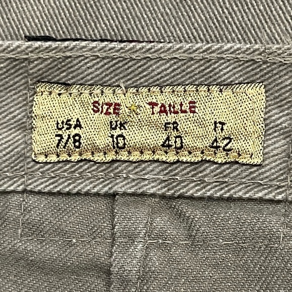 Express Brown Tapered Leg Denim Jeans Size 7/8 Women’s - Picture 4 of 7